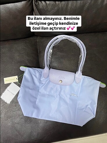 MAVİ LONGCHAMP ÇANTA M BEDEN