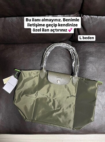 HAKİ L BEDEN LOMGCHAMP ÇANTA