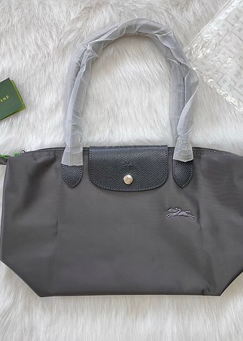 GRİ LONGCHAMP ÇANTA M BEDEN