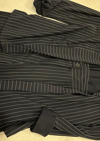 Çizgili kadın takım - Görsel 3