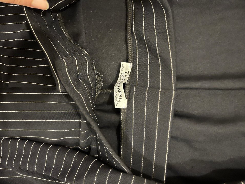 Çizgili kadın takım - Görsel 2