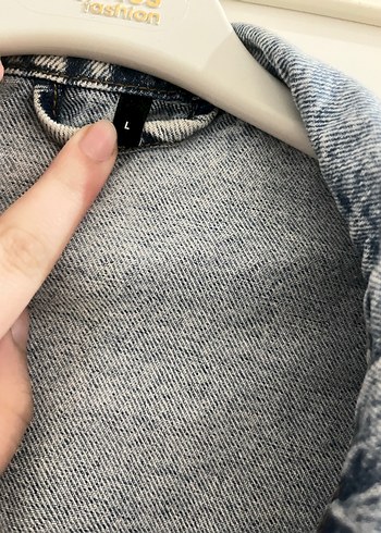 Düğmeli Kadın Denim Ceket - Görsel 3