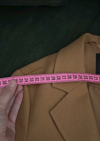 Camel etek ceket takım - Görsel 3