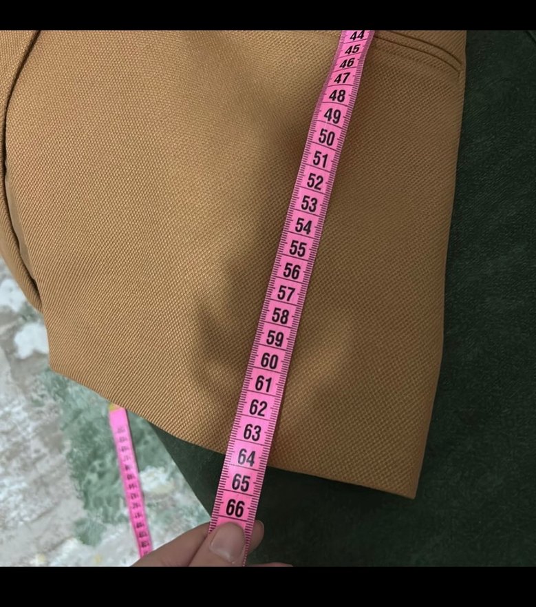 Camel etek ceket takım - Görsel 4