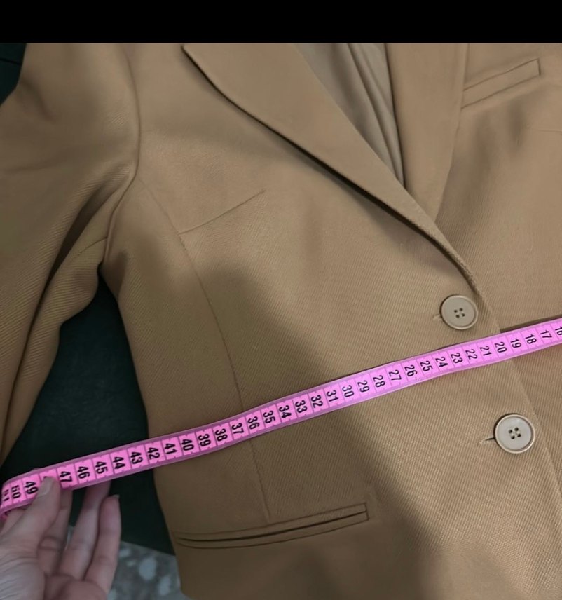 Camel etek ceket takım - Görsel 5