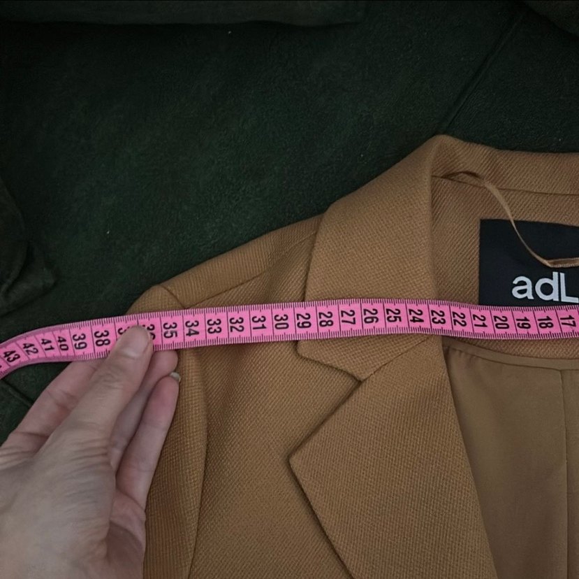 Camel etek ceket takım - Görsel 3