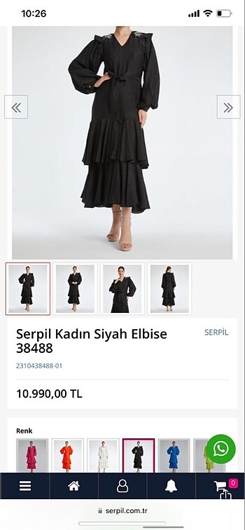38 Beden Serpil exclusive elbise