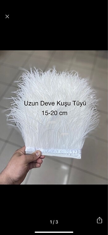 Deve tüyü 15-20 cm