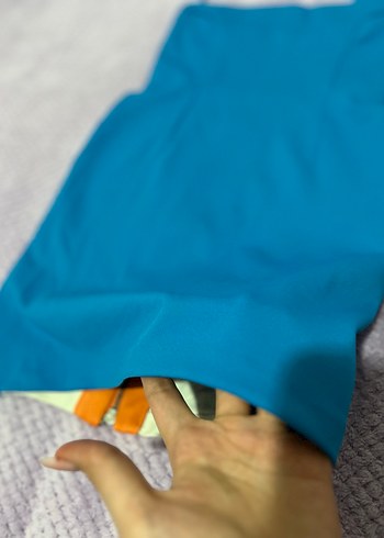 Straplez Mini Elbise - Görsel 5