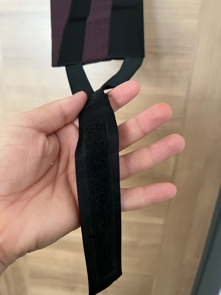 Bordo Siyah Çizgili Erkek Papyon ve bel kuşağı - Görsel 4