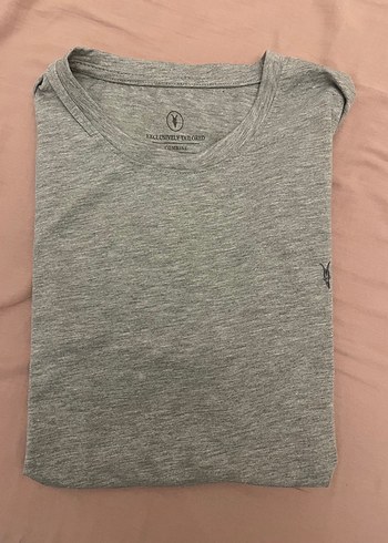 Lacoste Erkek Gri Slim Fit Tişört