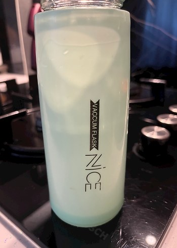 Yeşil Renkli Çocuk Termos Şişesi - Görsel 3