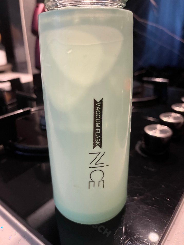 Yeşil Renkli Çocuk Termos Şişesi - Görsel 3