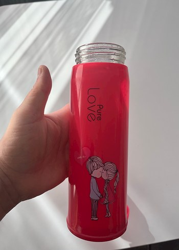 Renkli Kız Çocuk Termos Matara - Görsel 2