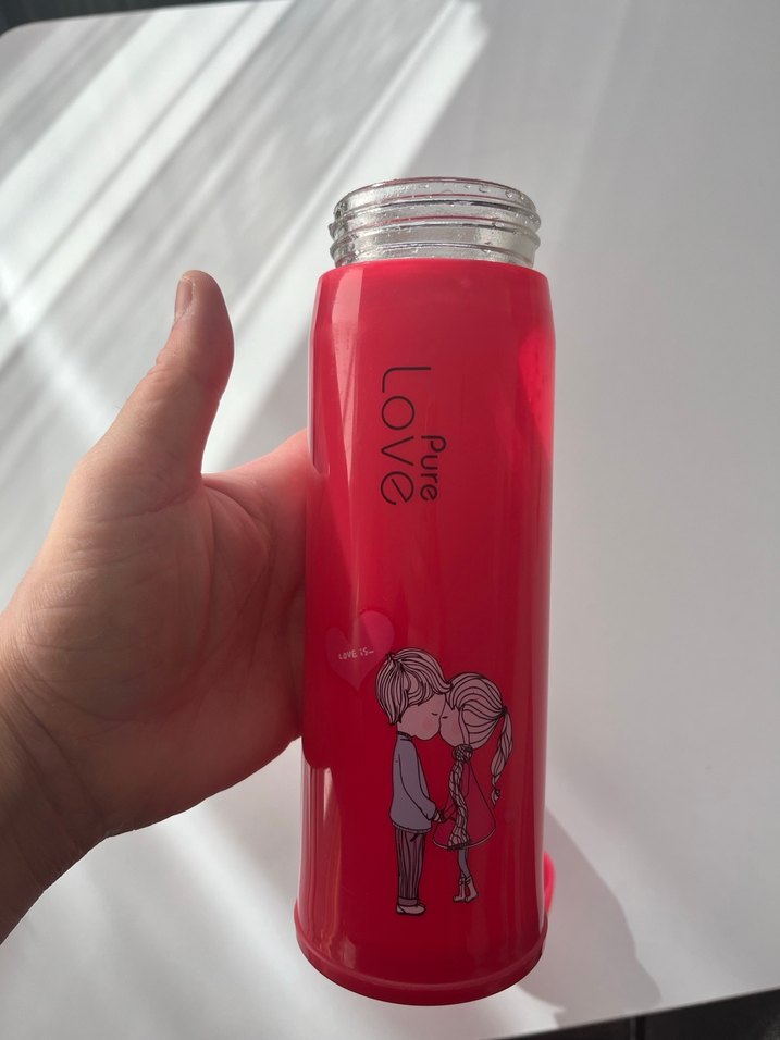 Renkli Kız Çocuk Termos Matara - Görsel 2