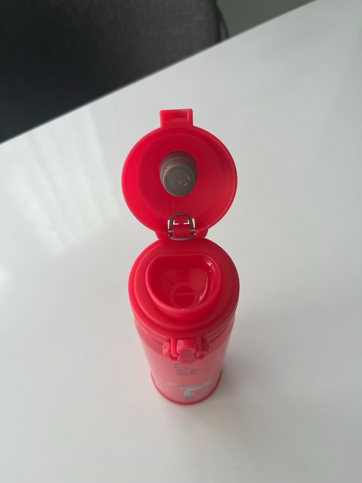 Renkli Kız Çocuk Termos Matara - Görsel 3