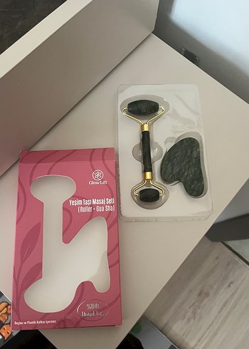 Yeşim Taşı Yüz Masaj Seti - Görsel 2