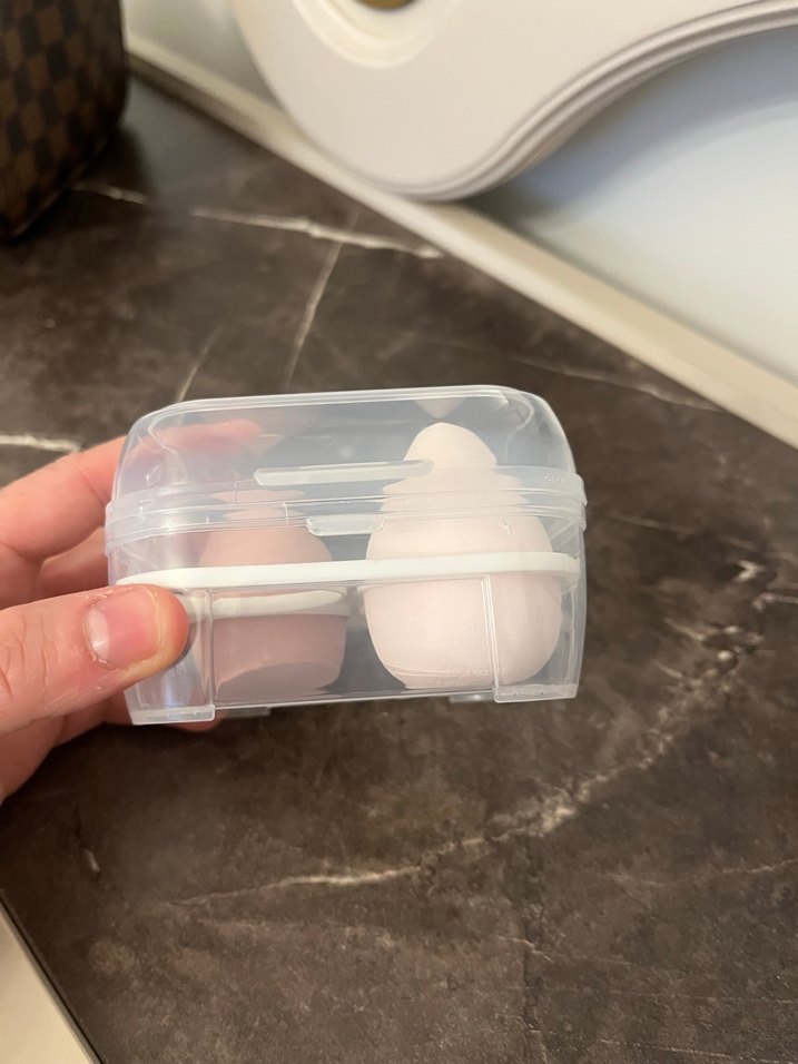 Pastel Pembe Makyaj Süngeri Seti - Görsel 2