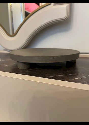 Yuvarlak Bej stand - Görsel 3