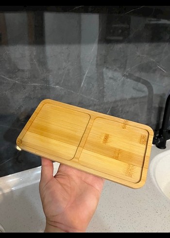 Bej Yuvarlak Dekoratif Tabak - Görsel 3