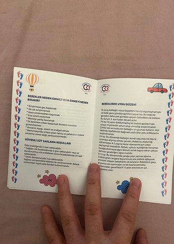 Bebek Bakım Kitapçığı - - Görsel 3