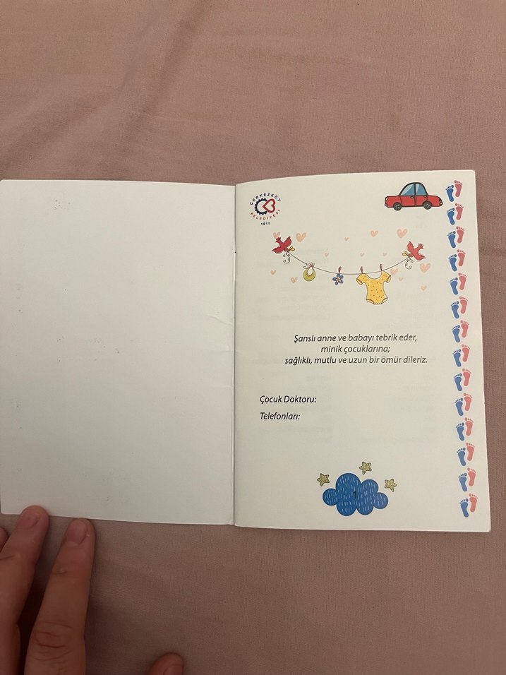 Bebek Bakım Kitapçığı - - Görsel 4