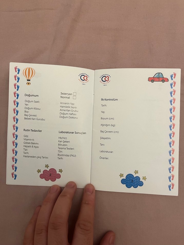 Bebek Bakım Kitapçığı - - Görsel 5