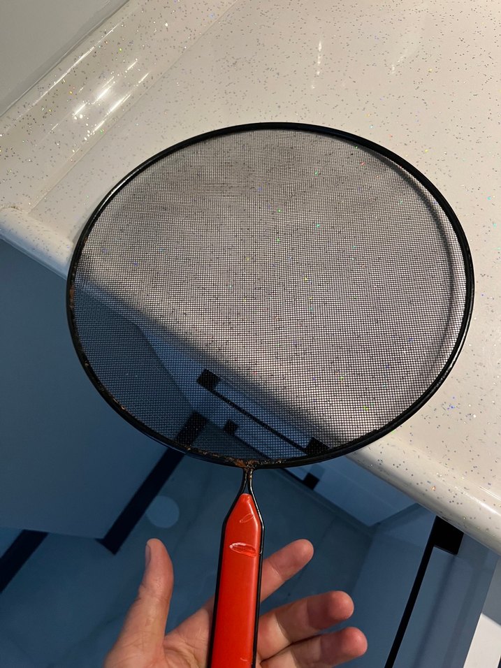 Kırmızı Puantiyeli kızartma teli - Görsel 2