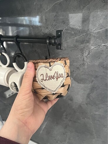  Beden Raf için hasır sepet