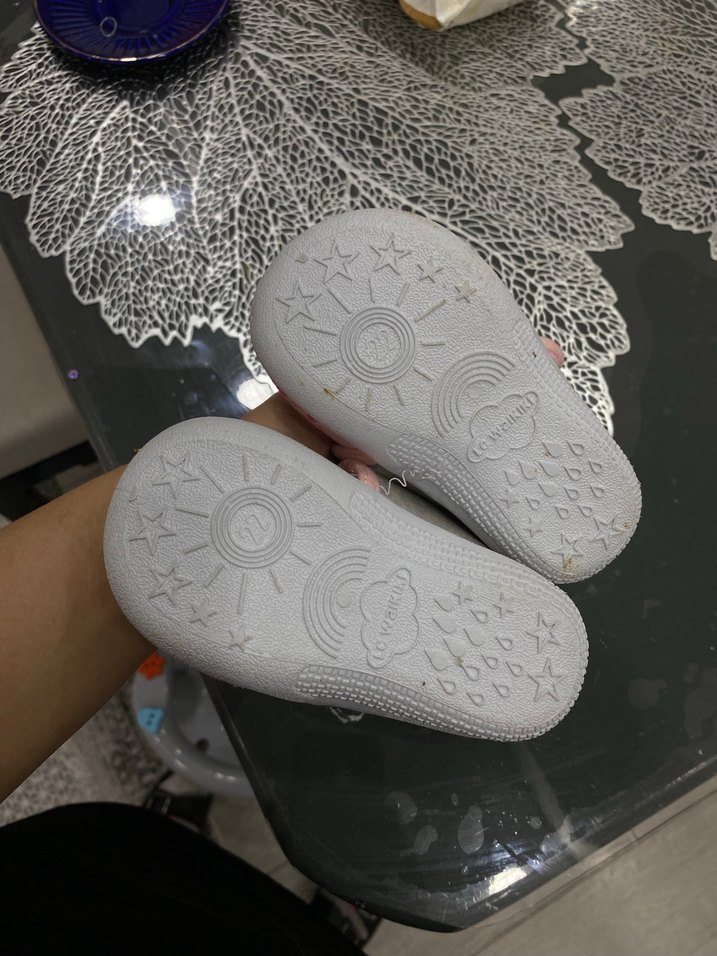 Kız Çocuk Çiçekli Sıcak Panduf - Görsel 4