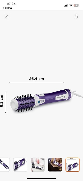 Roventa Rowenta Saç Şekillendirici