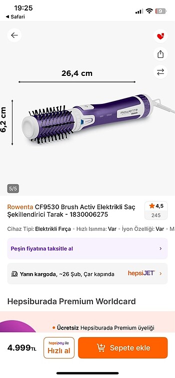  Beden Renk Rowenta Saç Şekillendirici