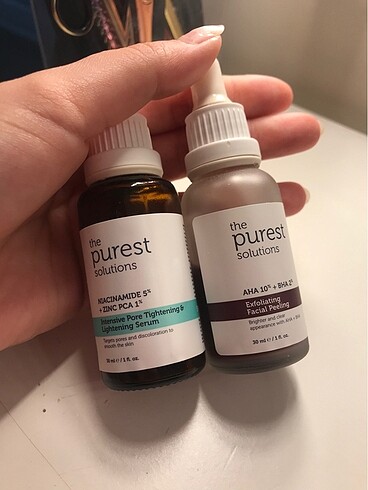 The purest solutions niacinamide aha 10 + bha 2