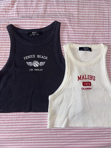 ikili bershka crop