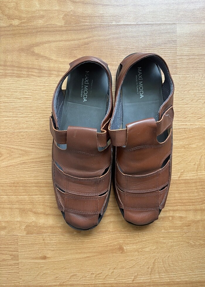 taba erkek ortopedik sandalet - Görsel 2