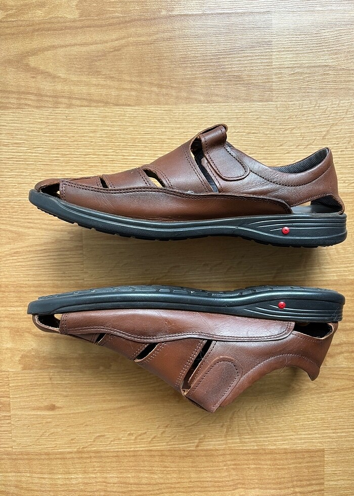 taba erkek ortopedik sandalet - Görsel 3