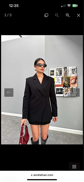 Esra helvacı blazer