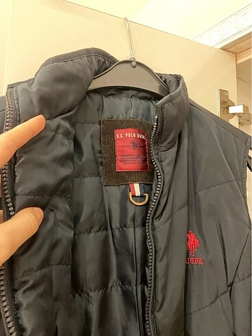 s Beden U.S Polo şişme yelek lacivert