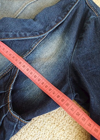 Kısa Denim Ceket - Görsel 7