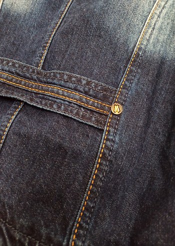 Kısa Denim Ceket - Görsel 6