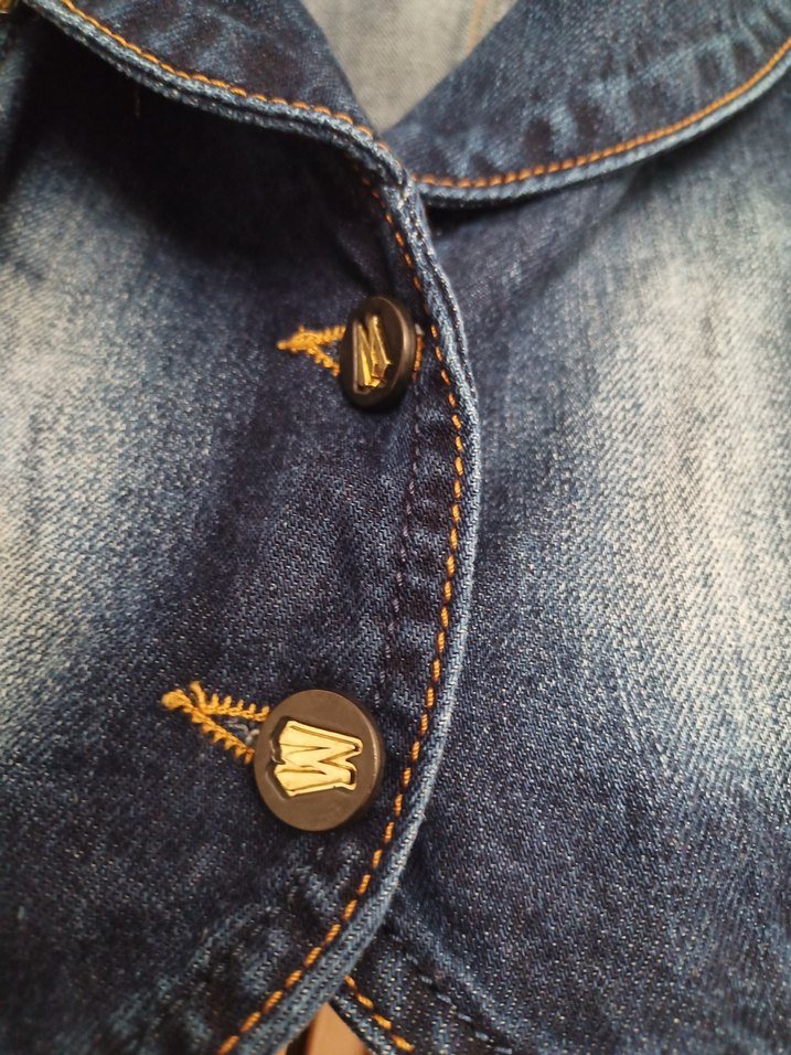 Kısa Denim Ceket - Görsel 5