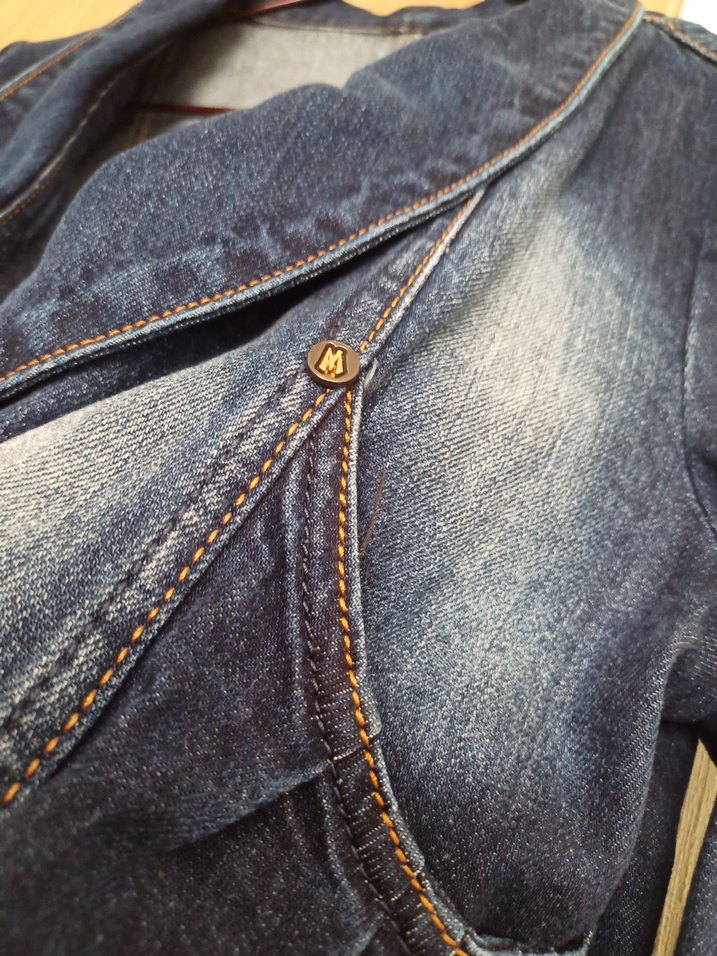 Kısa Denim Ceket - Görsel 4