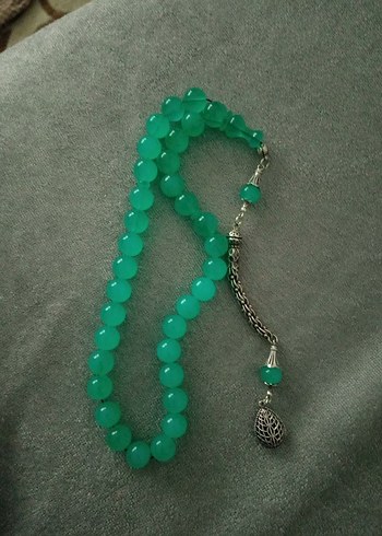 Turkuaz Renkli alman bakalit tesbih - Görsel 4