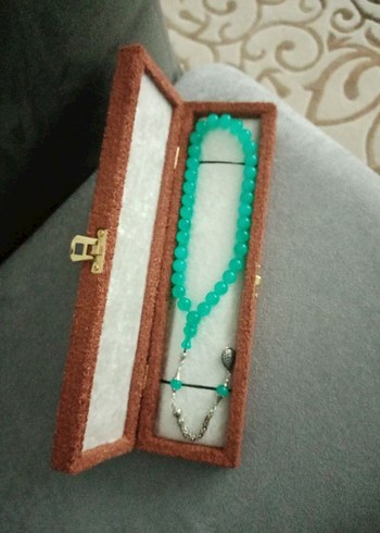 Turkuaz Renkli alman bakalit tesbih - Görsel 5