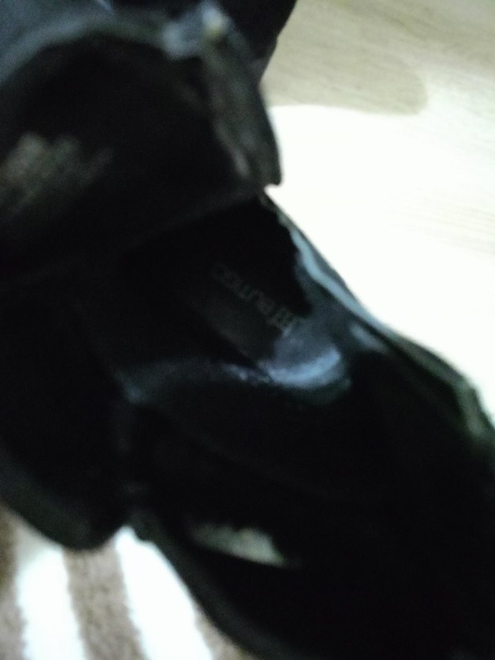 Siyah Süet Tokalı Gizli Topuklu Bot - Görsel 2