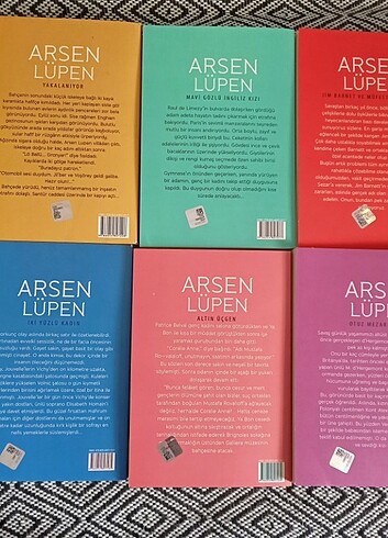 Arsen lüpen set 6 kitap set