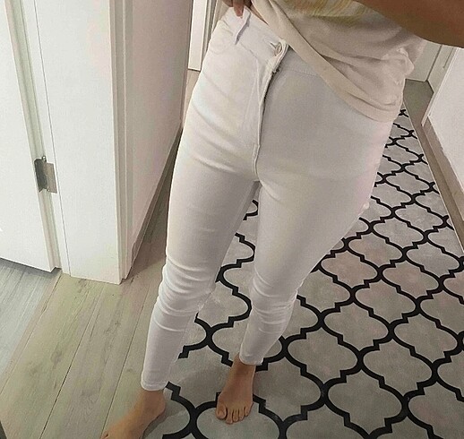s Beden beyaz Renk Jeans