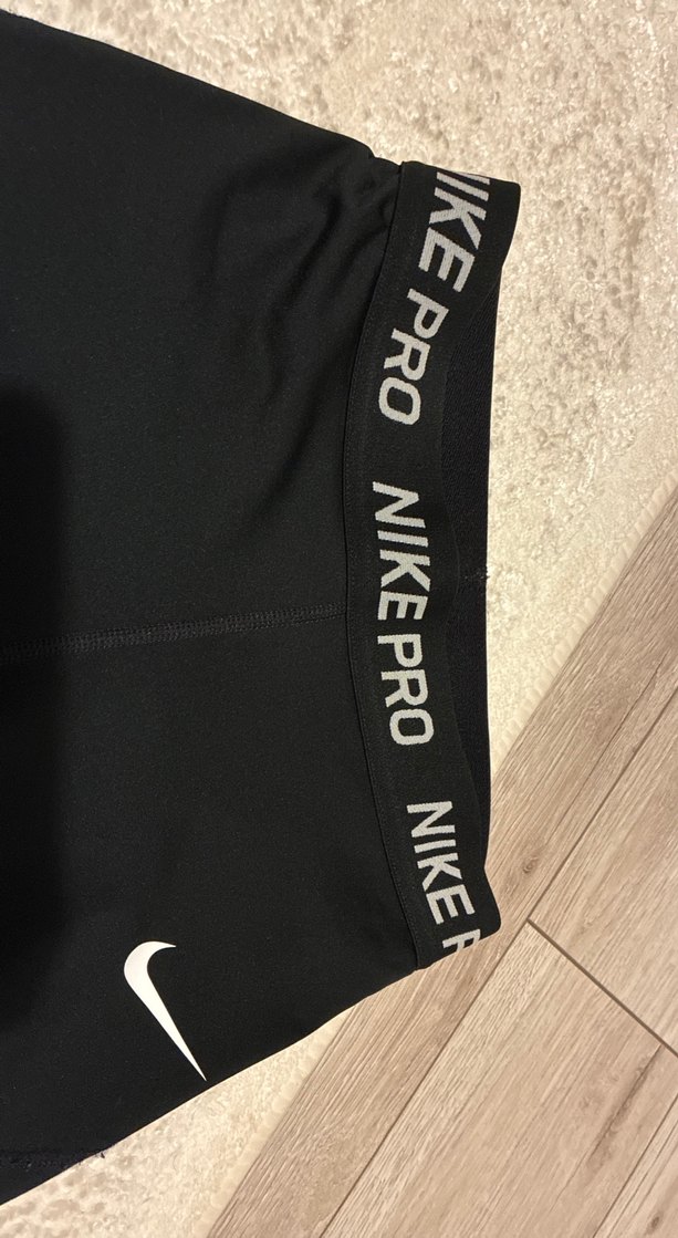 Nike Pro Siyah Spor çocukTayt - Görsel 5