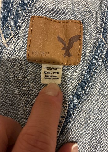 Gevşek Kesim Denim Kadın Şort Tulum - Görsel 2