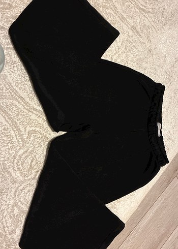 Siyah zara geniş paça eşofman altı - Görsel 2